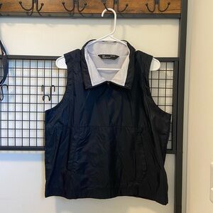 NWOT‎ | Adidas women’s loose windbreaker vest — medium